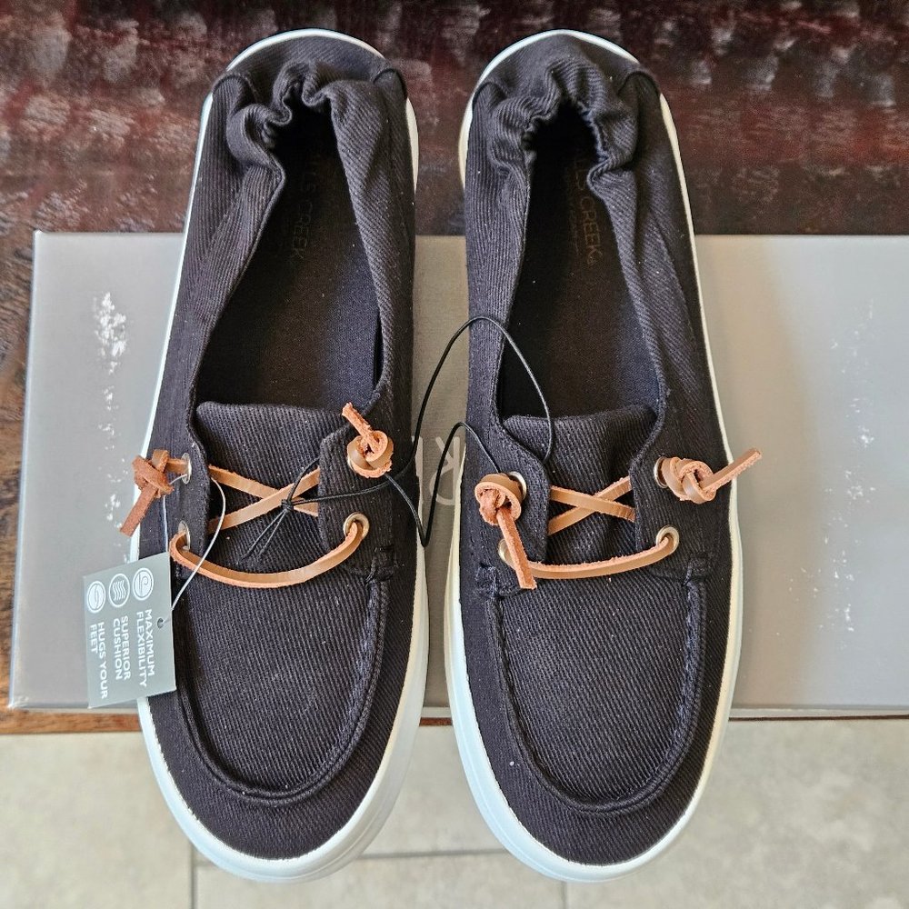 NWT Falls Creek Women's Erin Casual Shoes, Black, Sz 9 - Picture 2 of 15